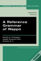 Capa do artigo A Reference Grammar Of Wappo