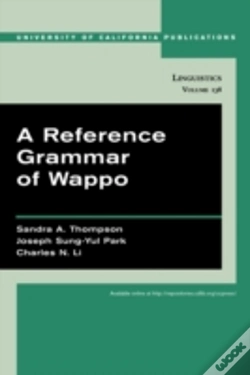 Capa do artigo A Reference Grammar Of Wappo