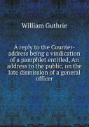 A Reply To The Counter-Address