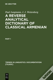 Capa do artigo A Reverse Analytical Dictionary Of Classical Armenian