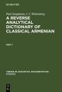 A Reverse Analytical Dictionary Of Classical Armenian - Preview