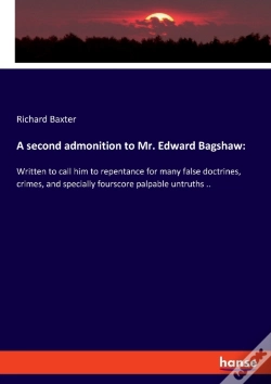 Capa do artigo A Second Admonition To Mr. Edward Bagshaw