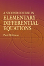 A Second Course In Elementary Differential Equations - Preview