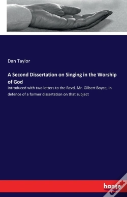 Capa do artigo A Second Dissertation On Singing In The Worship Of God