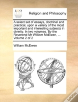 Capa do artigo A Select Set Of Essays, Doctrinal And Pr