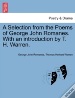 Capa do artigo A Selection From The Poems Of George John Romanes. With An Introduction By T. H. Warren.
