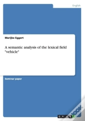 Capa do artigo A Semantic Analysis Of The Lexical Field Vehicle