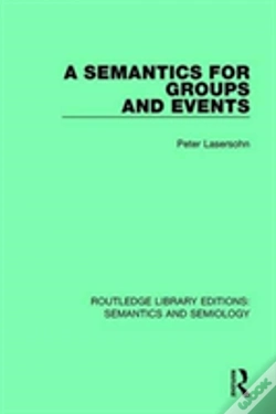Capa do artigo A Semantics For Groups And Events
