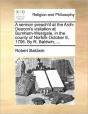 A Sermon Preach'D At The Arch-Deacon'S V - Preview
