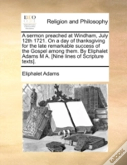 Capa do artigo A Sermon Preached At Windham, July 12th