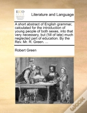 Capa do artigo A Short Abstract Of English Grammar, Cal