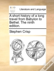 Capa do artigo A Short History Of A Long Travel From Ba