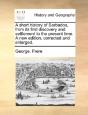 A Short History Of Barbados, From Its Fi - Preview
