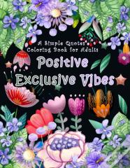 A Simple Quotes Coloring Book For Adults
