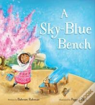 A Sky-Blue Bench