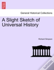 Capa do artigo A Slight Sketch Of Universal History