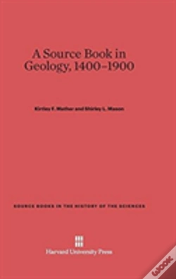 Capa do artigo A Source Book In Geology, 1400-1900