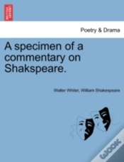 Capa do artigo A Specimen Of A Commentary On Shakspeare.
