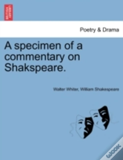 Capa do artigo A Specimen Of A Commentary On Shakspeare.