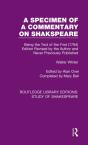 A Specimen Of A Commentary On Shakspeare - Preview