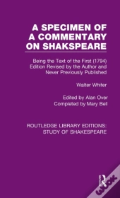 A Specimen Of A Commentary On Shakspeare