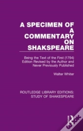 A Specimen Of A Commentary On Shakspeare