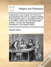A Specimen Of An Essay For To Find Out A
