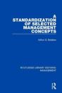 A Standardization Of Selected Management Concepts - Preview