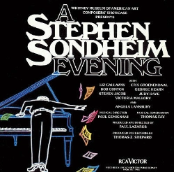 Capa do artigo A Stephen Sondheim Evening - CD