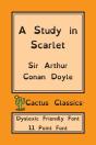 A Study In Scarlet (Cactus Classics Dyslexic Friendly Font) - Preview