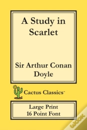 Capa do artigo A Study In Scarlet (Cactus Classics Large Print)