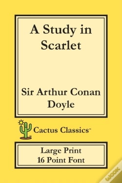 Capa do artigo A Study In Scarlet (Cactus Classics Large Print)