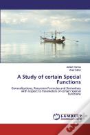 A Study Of Certain Special Functions
