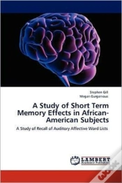 Capa do artigo A Study Of Short Term Memory Effects In African-American Subjects