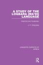 A Study Of The Logbara (Ma'Di) Language - Preview