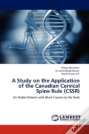 Capa do artigo A Study On The Application Of The Canadian Cervical Spine Rule (Cssr)