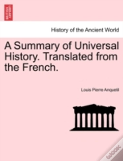 Capa do artigo A Summary Of Universal History. Translat