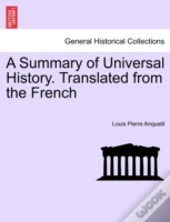 A Summary Of Universal History. Translat