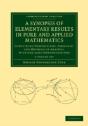 A Synopsis Of Elementary Results In Pure And Applied Mathematics 2 Volume Set - Preview