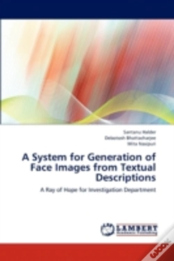 Capa do artigo A System For Generation Of Face Images From Textual Descriptions