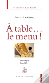 À Table... Le Menu !