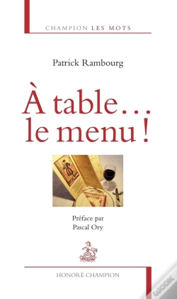 Capa do artigo À Table... Le Menu !