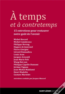 Capa do artigo A Temps Et A Contre Temps