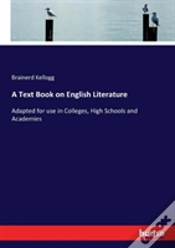 Capa do artigo A Text Book On English Literature