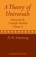 A Theory Of Universals: Volume 2