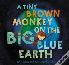 A Tiny Brown Monkey On The Big Blue Earth