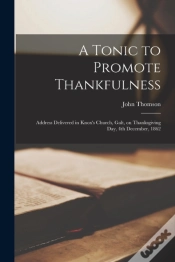 Capa do artigo A Tonic To Promote Thankfulness (Microfo