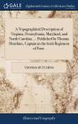 A Topographical Description Of Virginia, - Preview