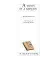À Torts Et À Raisons - Preview