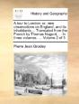 A Tour To London: Or, New Observations O - Preview